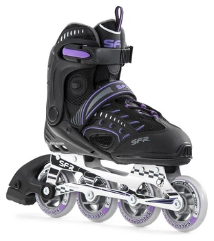 Роликові ковзани SFR RX-XT 37 Black Purple (38 Чорний)
