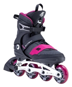 Роликові коньки для дорослих K2 ALEXIS 80 ALU W 35 (5.0US) 220мм Black/dark grey/pink (30E0270.1.1) (260мм)