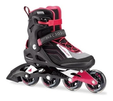 Роликові коньки для дорослих Rollerblade MACROBLADE 80 W 42 (10US) 270мм Black/cherry (07735100 9V1) O (270мм)