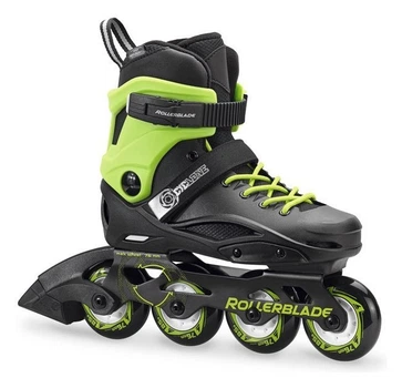 Роликові коньки дитячі Rollerblade CYCLONE 31 (200мм) Black/acid green (07847800 9C5) (220мм)