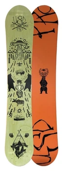 Сноуборд USD Pro KIDNAP 163 Green/Orange (USB17M2P) (159 см black)