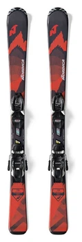 Лижі гірські комплект для підлітків Nordica NAVIGATOR TEAM+J4.5 FDT 100см Black/red (0A0338MF) WRH (110 см чорний/червоний)