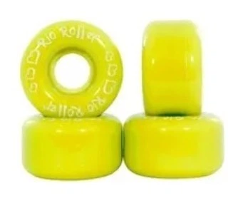 Запасні колеса для роликів у наборі Rio Roller L Yellow (RIO504) (L Жовтий)
