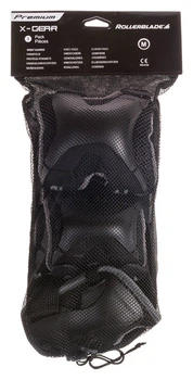 Захисний комплект Rollerblade X-GEAR 3 PACK S Black (067P0100) (M Чорний)