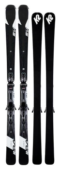 Ліжі гірські (комплект) K2 IKONIC 84TI+MXCELL 12 TCX QKCLK 177см Black/White (10D0004.152.1+10D1009.152.1) (170 см black, white)