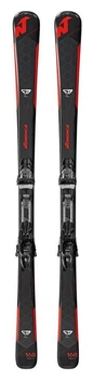 Лижі гірські (комплект) Nordica GT 75+TP CMP10 FDT 156см Black/red (0A8050+0C8020SA) (168 см black/red)