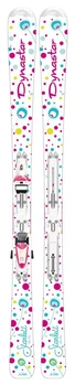 Лижі гірські (комплект) для підлітків Dynastar STARLETT XPRESS+XPRESS KID 100см White (DACJY05+FC1K059) (100 см білого)
