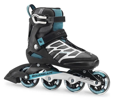 Роликові коньки для дорослих Rollerblade SPARK 80 W 36.5 (6US) 230мм Black/teal blue (07849600 B11) (235мм)