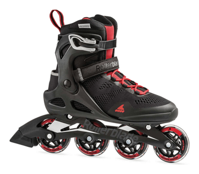 Роликові коньки для дорослих Rollerblade MACROBLADE 80 46 (12.5US) 305мм Black/red (7955200741) (305мм)