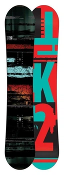Сноуборд K2 RAYGUN 159 Black/red/turquoise (1150024) (159 см black, red, turquise)