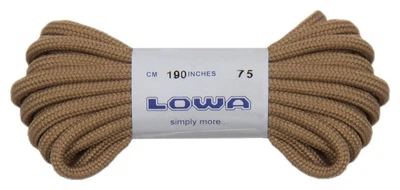 LOWA шнурки Zephyr 190 cm coyote (830507-0731)