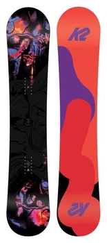 Сноуборд K2 FIRST LITE 142 Black/coral/violet (11C0020) (150 см black, coral, violet)