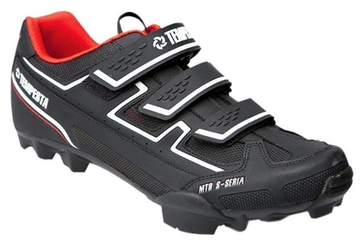 Туфлі велосипедні Tempesta SIGMA M 40 (7.5US) Black/red (TCSh15U2A) (255мм black, red)