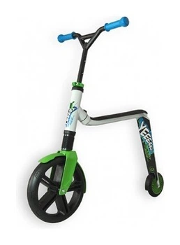 Самокат трансформер Scoot and Ride Highway gangster White/Green/Blue (Білий/зелений/блакитний)