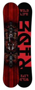 Сноуборд Ride Wild Life 161 Black/Red (1250018) (161 см black)