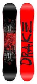 Сноуборд Drake LEAGUE 156 Black/red (76261008) O (159 см black, red)