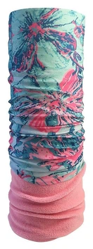 Бандана-бафф багатофункціональна Crow MAQUIS One size Rose/turquoise (CBMS19W1M) (one size rose, turquoise)