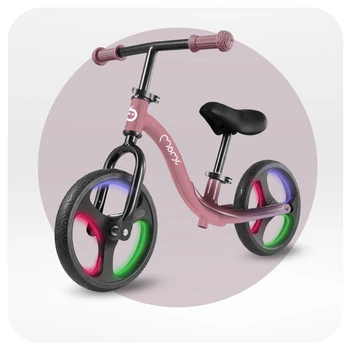 Біговел MoMi ISOKA LED Pink (Біговел MoMi ISOKA LED Pink)