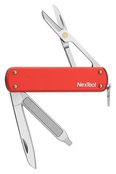 Мультитул NexTool Mini Pocket Knife, червоний (FNR_NE0142)