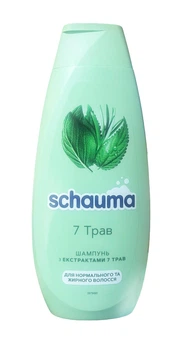 Шампунь Schauma "7 Трав" для нормальных и жирных волос, 400 мл. (115994)