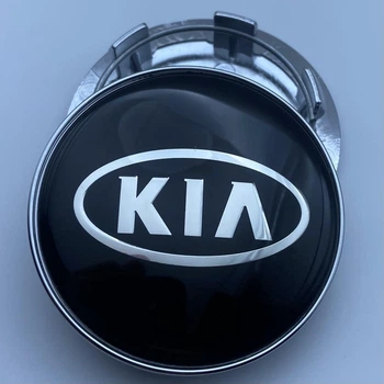 Колпачок KIA черные 68 мм 62 мм заглушка в диск киа