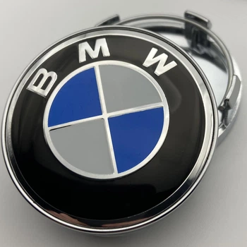 Колпачок на диски BMW БМВ 60 мм 56 мм бело синие заглушка