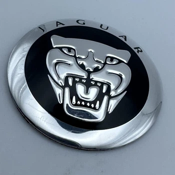 Наклейка на колпачки диски Jaguar ЯГУАР 65 мм