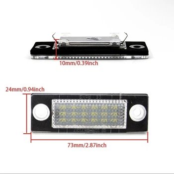 Подсветка номера skoda VW Passat B5 Caddy Golf Transporter T5 T6 LED шкода фольцваген Volkswagen 1 штука