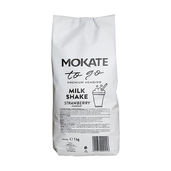 Молочний коктейль Mokate зі смаком полуниці 1 кг