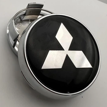 Ковпачок Mitsubishi 65 мм 60 мм Mitsubishi заглушка мітсубісі чорний