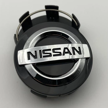 Колпачок на диски Nissan 60 мм 56 мм черный заглушка ниссан