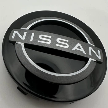 Колпачок на диски Nissan черный с графитовым логотипом 63 мм 61 мм 403426RA1A 403426HL6A 403425N заглушка