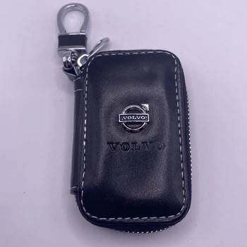 Брелок Ключница с логотипом Volvo , чехол для ключа авто вольво