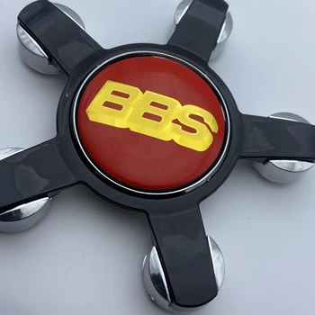 Колпачок с логотипом BBS на диски Audi 8R0601165 135 мм звезда краб черные