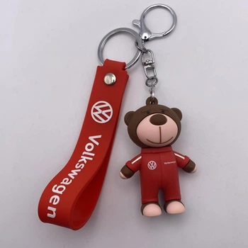 Брелок Мишка медведь фольцваген Volkswagen vw
