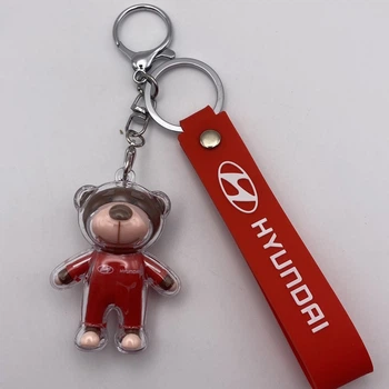 Брелок Мишка медведь Hyundai Motor хенде хюндай