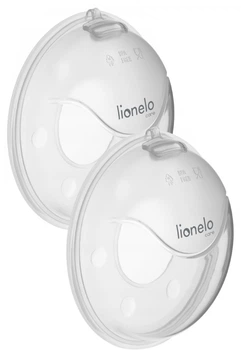 Набір лактаційних колекторів Lionelo Milky Plus 2 шт по 40 мл в кейсі (LOC-MILKY PLUS)