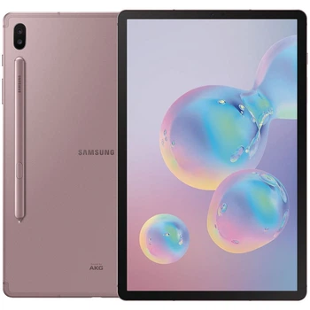 Планшет Samsung Galaxy Tab S6 (10.5'',2560x1600,128GB,Android,Magnetic Connector, Rose Blush (Grade C) - Б/В