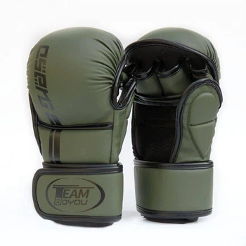 Рукавиці 8oz MMA для занять змішаними єдиноборствами ММА, Хакі(M)