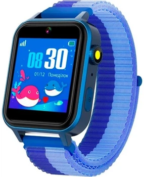 Детские смарт-часы AmiGo GO10S Pro Wifi Blue