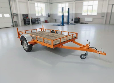 Причіп платформа DSN285 orange