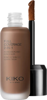 Podkład do twarzy Kiko Milano Full Coverage Foundation and Concealer 2 In 1 N200 Neutral 25 ml (8059385018478)