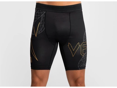 Шорти компресійні VENUM Serpenti Vale Tudo Shorts M чорний/сірий/золотий (5967)