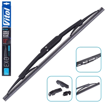 Щетка стеклоочистителя каркасная Vitol EXO 13" 330 мм (VK-13330)