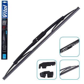Щетка стеклоочистителя каркасная Vitol EXO 16" 400 мм (VK-16400)