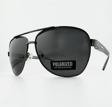 Солнцезащитные очки капли Авиаторы POLARIZED P311 С.3 с Поляризацией черный