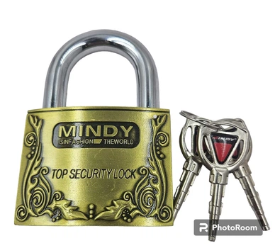 Замок навесной блистер MINDY А3-70 (70мм-3кл)