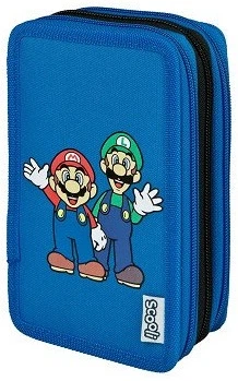 Piórnik Super Mario 2760466 z trzema przegródkami 19 x 12 x 7 cm (4043946319412)