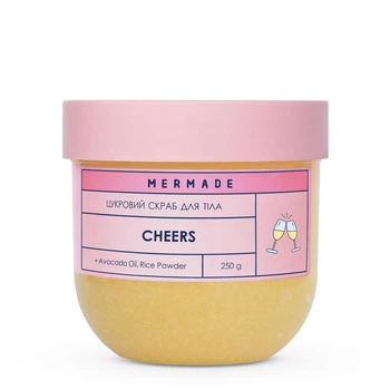 Скраб сахарный для тела Mermade Champagne Cheers 250 г