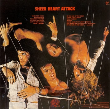 Queen - Sheer Heart Attack (Мастеринг на пол-скорости, 180 грамм, Альбом, Переиздание, Ремастеринг)